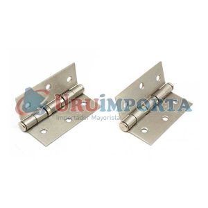 BISAGRA PLATEADA REFORZADA 3¨ 2 UNID TOYAKI LH-955