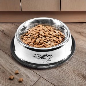 PLATO 20CM ACERO INOXIDABLE PARA MASCOTAS LH-1100