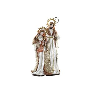 Belén de Navidad DKD Home Decor Blanco Dorado 48 x 28 x 90 cm Plástico