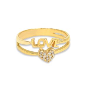 Anillo Love – Oro 18K