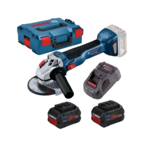 Amoladora Bosch GWS 18V-10 + 2 PC 5,5 + GAL1880