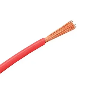 Cable Unip. Norma 4 X 1Mts Rojo