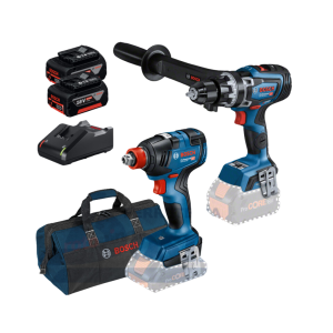 Kit Bosch Atornillador GSB 18V-150 C + GDX 18V-200