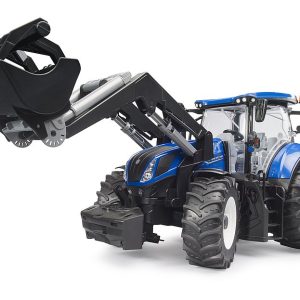 NEW HOLLAND T7.315 TRACTOR CON CARGADOR FRONTAL BRUDER 03121