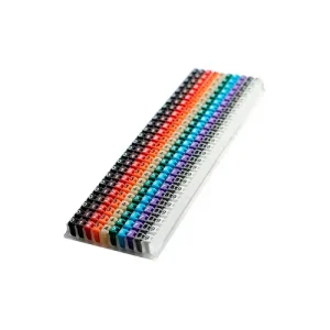 Identificador Cable 4 A 6 Jgo Letras A/J