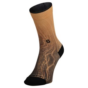 CALCETIN TRAIL WOOD CREW ROSE BEIGE / NEGRO SCOTT 409535