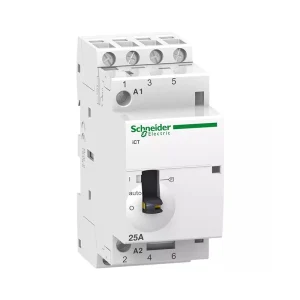 CONTACTOR MODULAR ICT 25A 4NA 230/240Vca C/MANDO A9C21834 SCHNEIDER