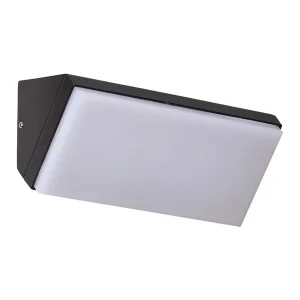 APLIQUE EXTERIOR 10W 4000K GRIS ANTRACITA VENICE-10W-4K CONALUX