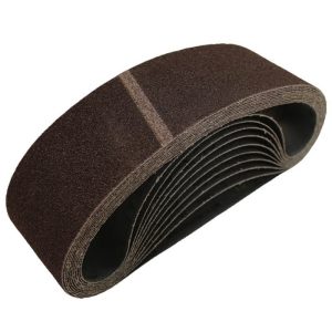 Lija de banda 3″x24″ MADERA / ACERO Grano 80 (10 PCS) Makita 794239-2