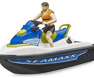 MOTO DE AGUA + CONDUCTOR BWORLD MOTO ACUATICA BRUDER 63151