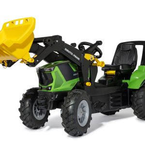 DEUTZ FAHR 8280 TTV CON PALA ROLLY FARMATRAC PREMIUM II TRACTOR A PEDALES ROLLY TOYS 730094
