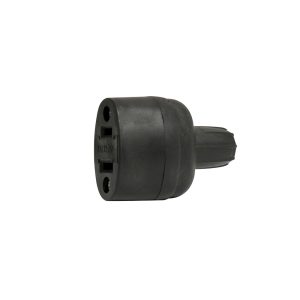 Contacto de hule oval, color negro Surtek 136418