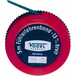 Vogel-455020-Rollo fleje calibrado 5 m x 13 mm (espesor 0,2 mm)