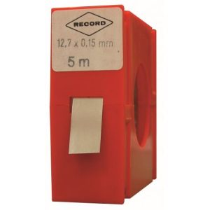 Vogel-513004-Rollo fleje calibrado 5 m x 13 mm inox (espesor 0,04 mm)