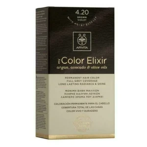 Apivita Color Elixir Rojo Caoba 4,20 Castaño Violeta
