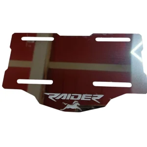Porta Placa Raider Acero Inoxidable