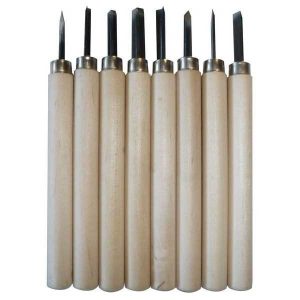 Set de 8 Gubias para grabado Talens