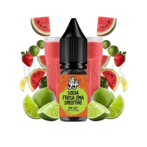 LA YAYA SALT WATERMELON STRAWBERRY LIME SMOOTHIE 10MG 10ML
