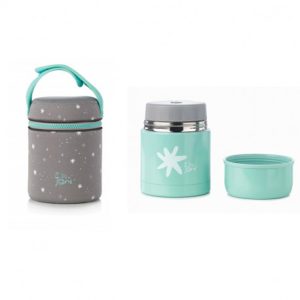 TERMO ACERO INOX CON FUNDA TERMICA JANE 500CC